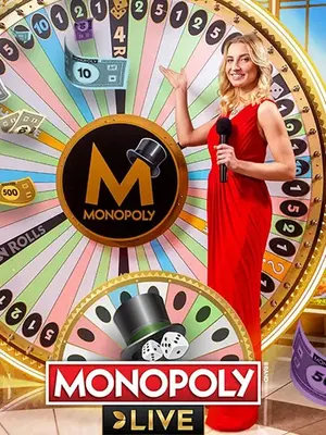 Monopoly Live — live σόου παιχνιδιών στο DudeSpin Casino