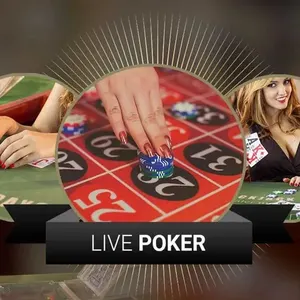Live Caribbean Poker — live τραπέζι με ζωντανό dealer στο DudeSpin