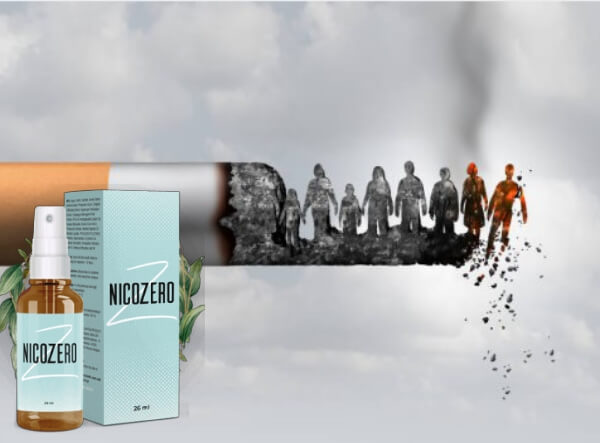 NicoZero - βιολογικό σπρέι για να πείτε «Σταματήστε» στα τσιγάρα και το κάπνισμα!
